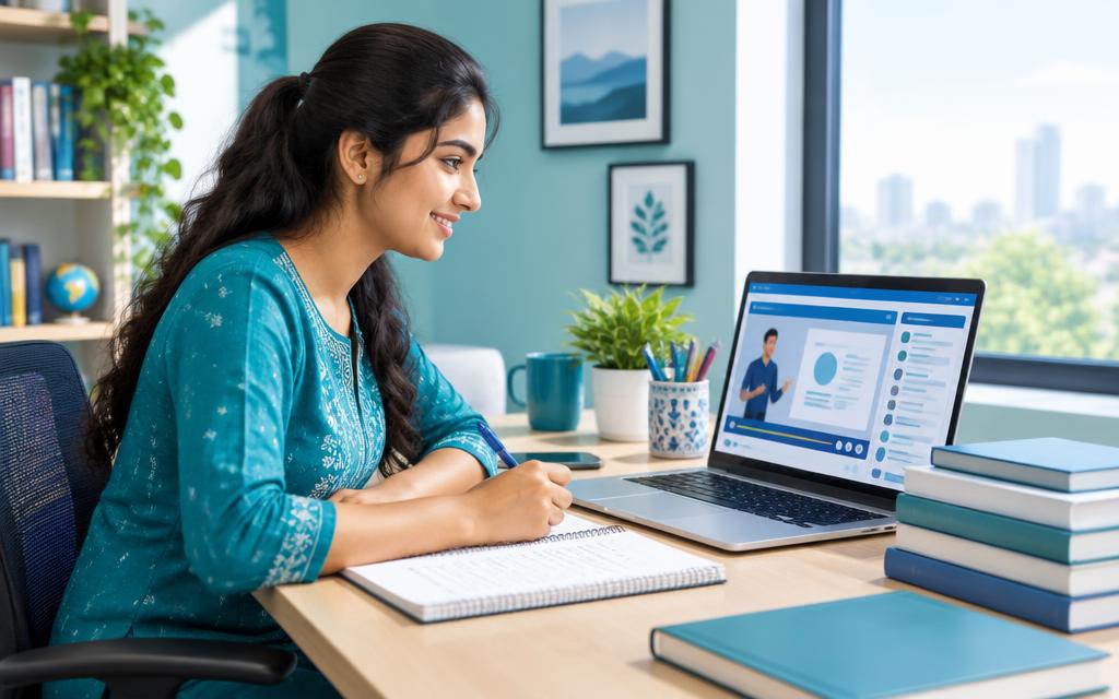 Online learning and course study